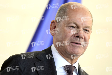 Pressestatement von Keir Starmer und Olaf Scholz in Berlin