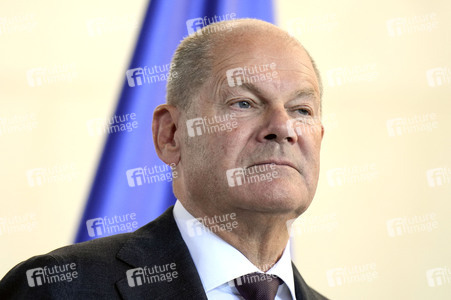 Pressestatement von Keir Starmer und Olaf Scholz in Berlin