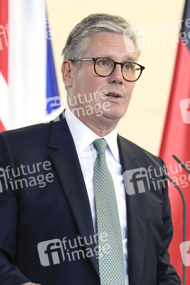 Pressestatement von Keir Starmer und Olaf Scholz in Berlin