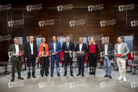 TV-Debatte zur Landtagswahl 2024 in Thüringen in Weimar