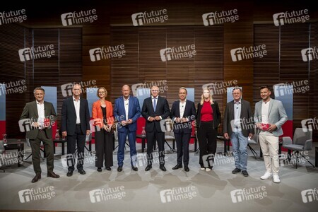 TV-Debatte zur Landtagswahl 2024 in Thüringen in Weimar