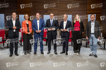 TV-Debatte zur Landtagswahl 2024 in Thüringen in Weimar