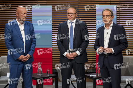 TV-Debatte zur Landtagswahl 2024 in Thüringen in Weimar