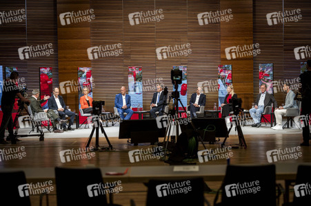 TV-Debatte zur Landtagswahl 2024 in Thüringen in Weimar