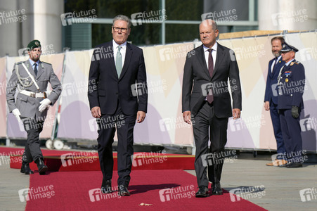 Empfang des Premierministers von Großbritannien in Berlin