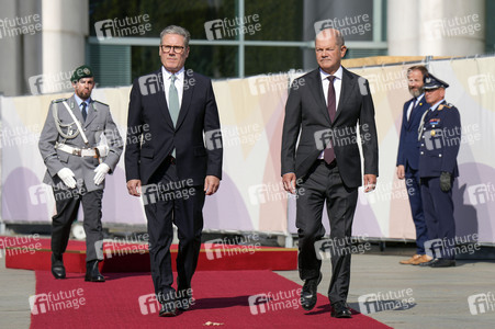 Empfang des Premierministers von Großbritannien in Berlin