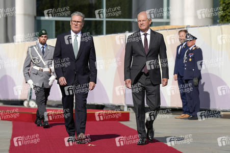 Empfang des Premierministers von Großbritannien in Berlin