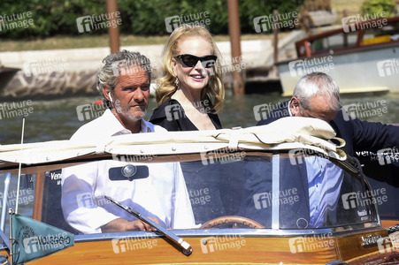 Ankunft von Nicole Kidman am Hotel Excelsior, Internationale Filmfestspiele von Venedig 2024