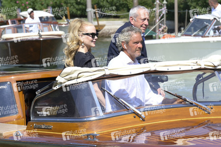 Ankunft von Nicole Kidman am Hotel Excelsior, Internationale Filmfestspiele von Venedig 2024