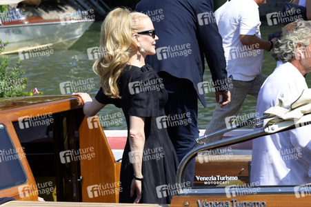 Ankunft von Nicole Kidman am Hotel Excelsior, Internationale Filmfestspiele von Venedig 2024