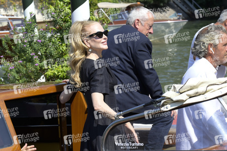 Ankunft von Nicole Kidman am Hotel Excelsior, Internationale Filmfestspiele von Venedig 2024