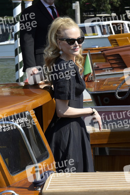 Ankunft von Nicole Kidman am Hotel Excelsior, Internationale Filmfestspiele von Venedig 2024