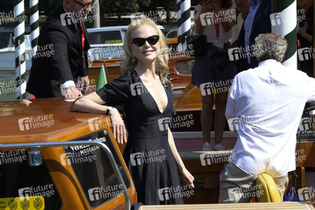 Ankunft von Nicole Kidman am Hotel Excelsior, Internationale Filmfestspiele von Venedig 2024