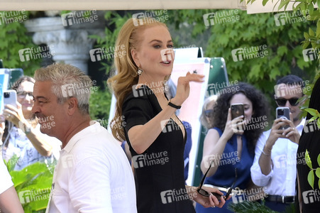 Ankunft von Nicole Kidman am Hotel Excelsior, Internationale Filmfestspiele von Venedig 2024