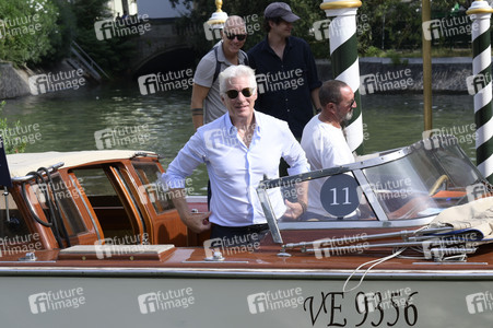 Ankunft von Richard Gere am Hotel Excelsior, Internationale Filmfestspiele von Venedig 2024