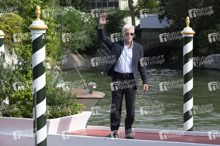 Ankunft von Richard Gere am Hotel Excelsior, Internationale Filmfestspiele von Venedig 2024