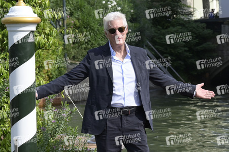 Ankunft von Richard Gere am Hotel Excelsior, Internationale Filmfestspiele von Venedig 2024