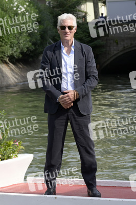 Ankunft von Richard Gere am Hotel Excelsior, Internationale Filmfestspiele von Venedig 2024
