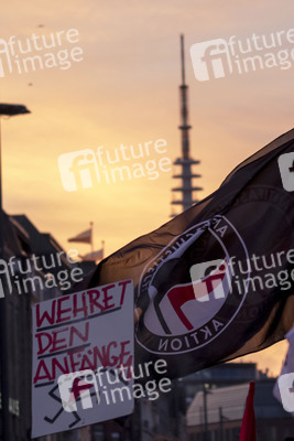 Demo gegen AfD in Hamburg