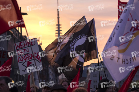 Demo gegen AfD in Hamburg