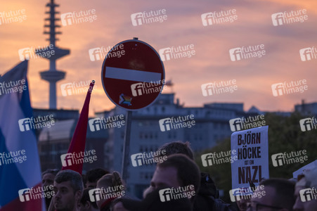 Demo gegen AfD in Hamburg