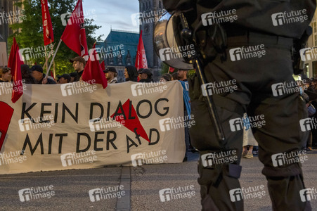 Demo gegen AfD in Hamburg