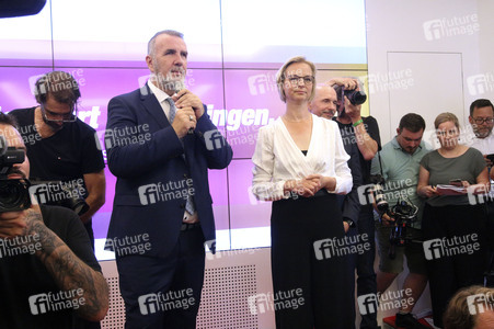 Wahlparty des BSW in Erfurt