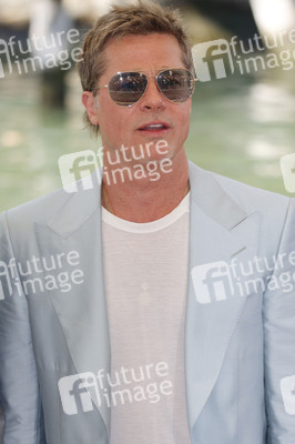 Ankunft von George Clooney und Brad Pitt am Palazzo del Casino, Internationale Filmfestspiele von Venedig 2024