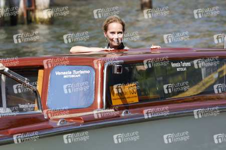 Ankunft von Amy Ryan am Palazzo del Casino, Internationale Filmfestspiele von Venedig 2024