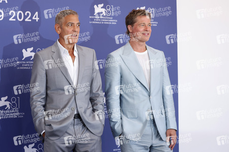 Photocall 'Wolfs', Internationale Filmfestspiele von Venedig 2024