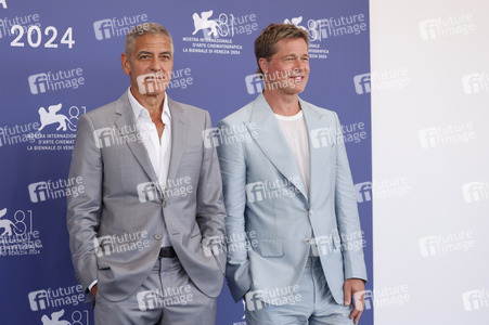 Photocall 'Wolfs', Internationale Filmfestspiele von Venedig 2024