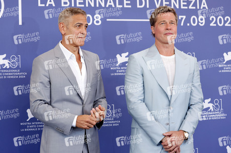 Photocall 'Wolfs', Internationale Filmfestspiele von Venedig 2024