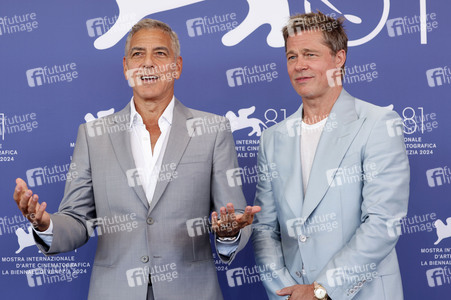 Photocall 'Wolfs', Internationale Filmfestspiele von Venedig 2024