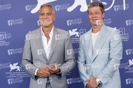 Photocall 'Wolfs', Internationale Filmfestspiele von Venedig 2024