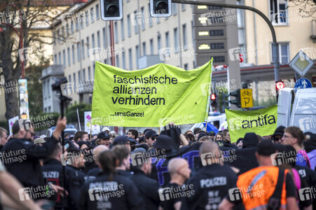 Demo gegen AfD in Erfurt