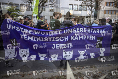 Demo gegen AfD in Erfurt