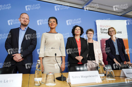 Pressekonferenz des BSW nach den Landtagswahlen in Thüringen und Sachsen in Berlin