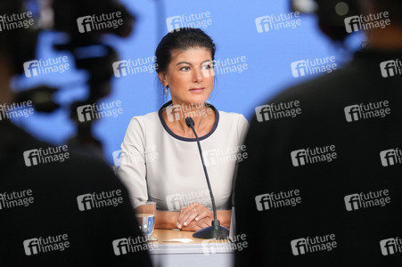 Pressekonferenz des BSW nach den Landtagswahlen in Thüringen und Sachsen in Berlin
