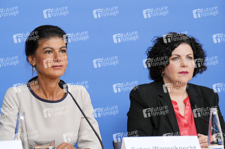 Pressekonferenz des BSW nach den Landtagswahlen in Thüringen und Sachsen in Berlin