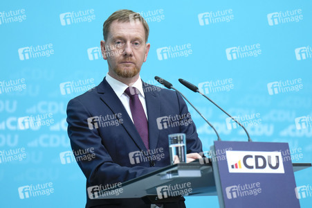 Pressekonferenz der CDU nach den Landtagswahlen in Thüringen und Sachsen in Berlin