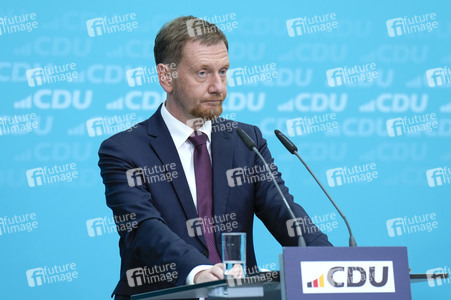 Pressekonferenz der CDU nach den Landtagswahlen in Thüringen und Sachsen in Berlin