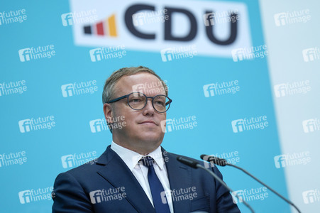 Pressekonferenz der CDU nach den Landtagswahlen in Thüringen und Sachsen in Berlin