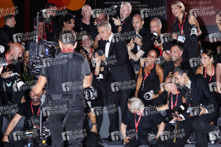 Filmpremiere 'Wolfs', Internationale Filmfestspiele von Venedig 2024