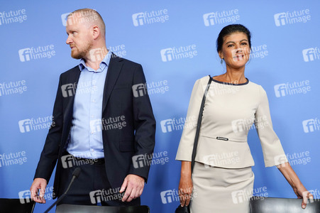 Pressekonferenz des BSW nach den Landtagswahlen in Thüringen und Sachsen in Berlin