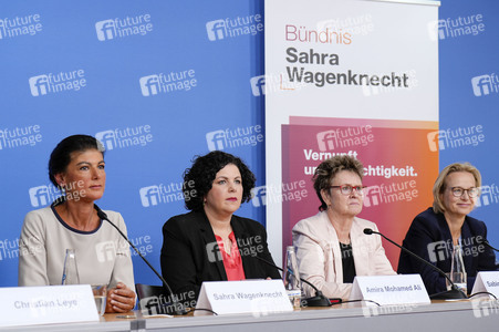 Pressekonferenz des BSW nach den Landtagswahlen in Thüringen und Sachsen in Berlin