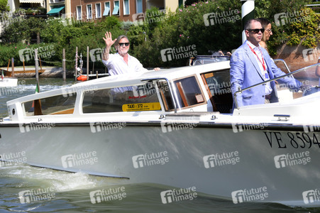 Ankunft von Daniel Craig am Hotel Excelsior, Internationale Filmfestspiele von Venedig 2024