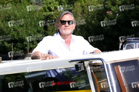 Ankunft von Daniel Craig am Hotel Excelsior, Internationale Filmfestspiele von Venedig 2024