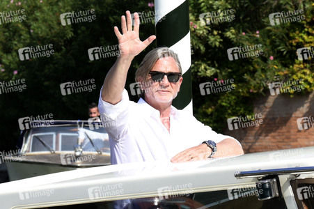 Ankunft von Daniel Craig am Hotel Excelsior, Internationale Filmfestspiele von Venedig 2024