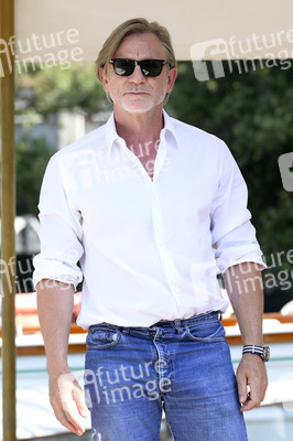 Ankunft von Daniel Craig am Hotel Excelsior, Internationale Filmfestspiele von Venedig 2024