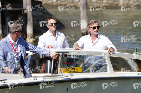 Ankunft von Drew Starkey, Luca Guadagnino und Daniel Craig am Palazzo del Cinema, Internationale Filmfestspiele von Venedig 2024